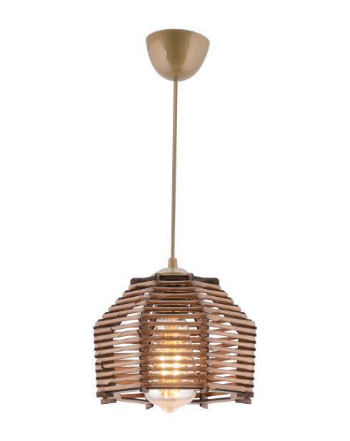Lampadario marrone Sare - H.55cm