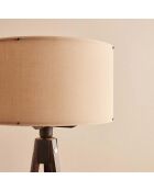 AYD 3454 nerts/bruine vloerlamp - H.140cm