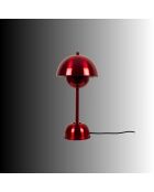 Eylul 15681 B rote Tischlampe - 20x20x40cm