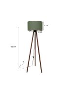 Lampada da terra AYD 2211 verde - H.140cm