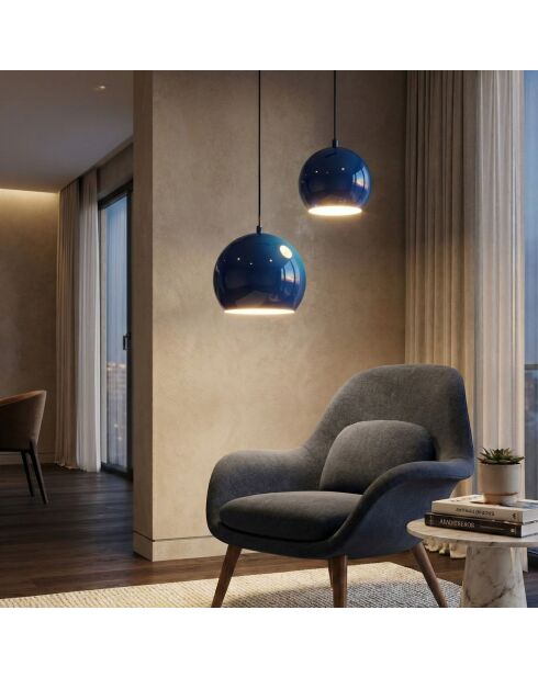 Lámpara Orbıt 15 20 16300 C azul - H.105 cm