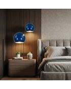 Lámpara Orbıt 15 20 16300 C azul - H.105 cm
