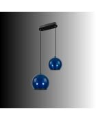 Lámpara Orbıt 15 20 16300 C azul - H.105 cm