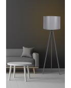 Lampada da terra 111 grigia - H.145cm