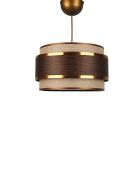 Lámpara marrón BK029 - H.40cm