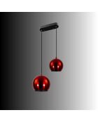 Lámpara roja Orbıt 15 20 16300 B - H.105cm