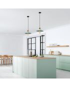 Lustre GMN 00005 bleu - H.103cm