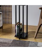 Lampada da terra 8125 nera - H.130cm