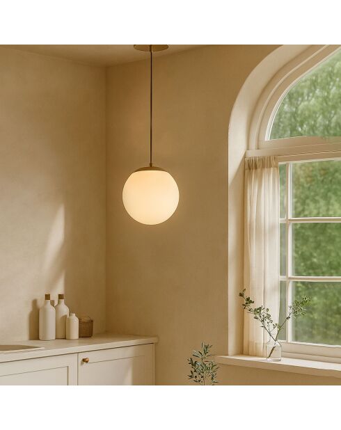 Lustre 242111 blanc/antiquités - H.120cm