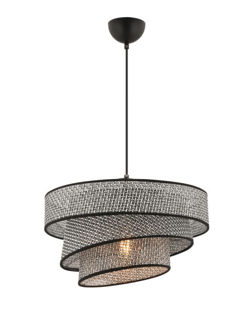 Kronleuchter Couper Hazeran grau/schwarz - H.72cm