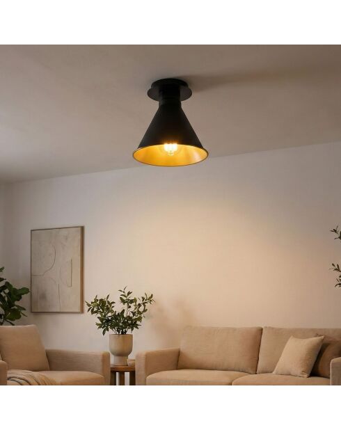 Lustre Berceste N 676 noir - H.24cm