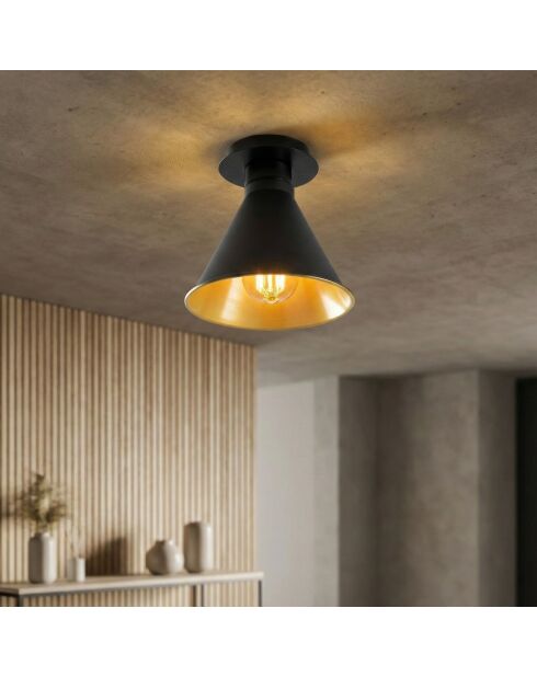 Lustre Berceste N 676 noir - H.24cm