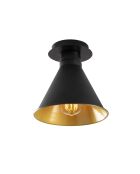 Lustre Berceste N 676 noir - H.24cm