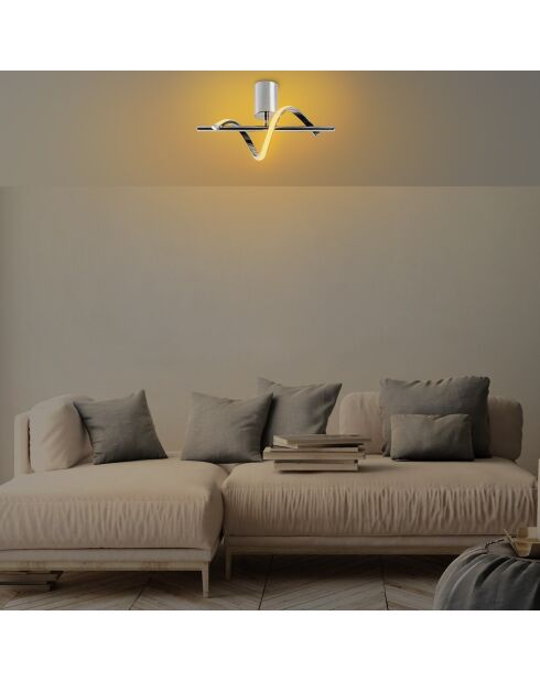 Kroonluchter Lıkma 13517 chroom - 41x16x25cm