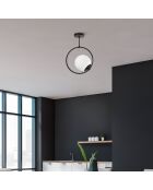 Lustre GMN 000013 noir - H.39cm