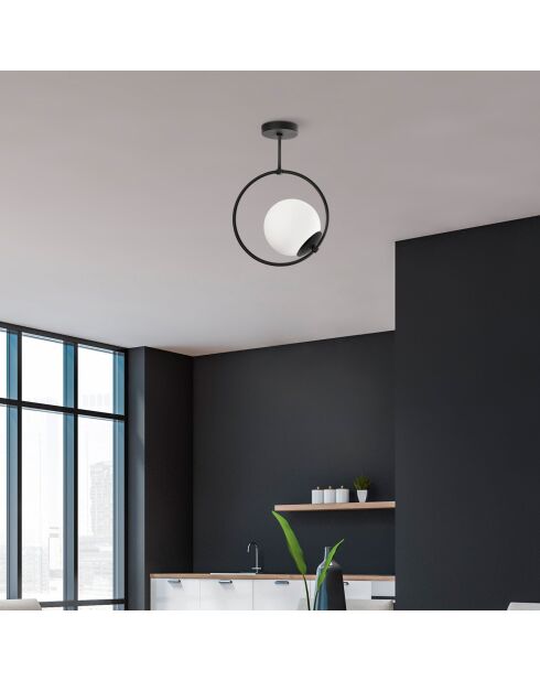 Lustre GMN 000013 noir - H.39cm
