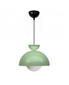 Lustre 241339 vert - H.115cm