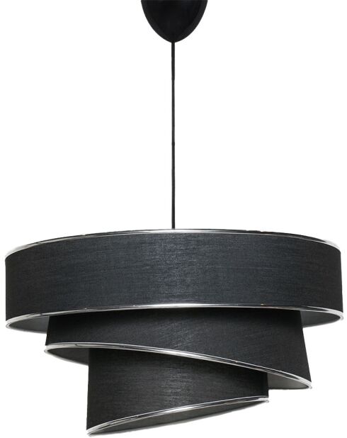 Kronleuchter Couper schwarz/silber - H.72cm