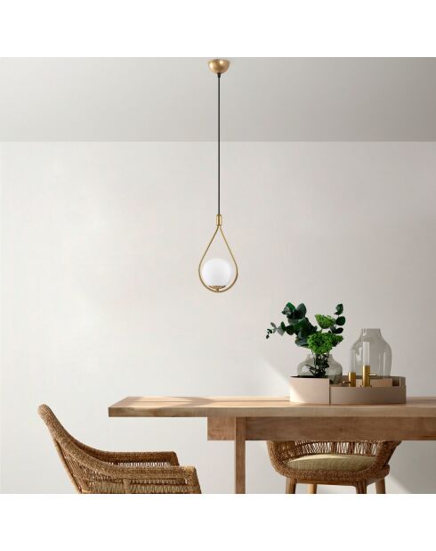 Lustre Mudonı Mr 937 1 doré - H.136cm