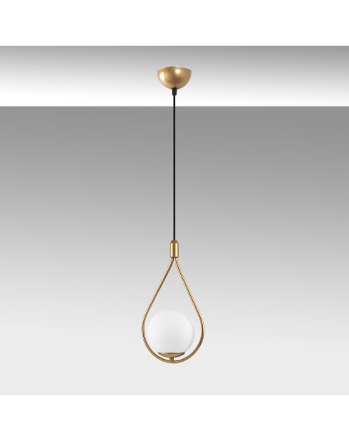 Lustre Mudonı Mr 937 1 doré - H.136cm