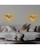 Applique murale Pacalı 13503 L dorée - 56x14x24cm