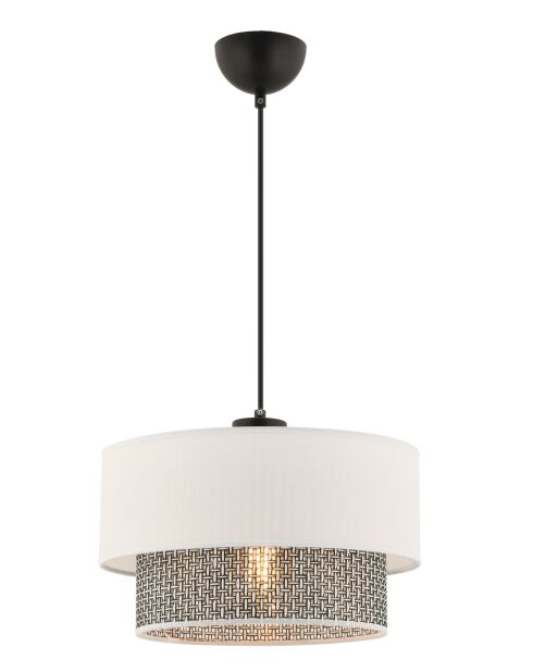 Echo grijs/witte kroonluchter - H.65cm