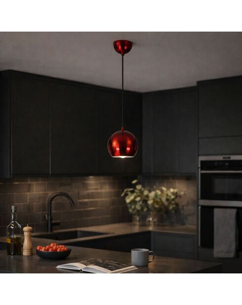 Lámpara Orbıt 15 16300 B roja - H.111cm