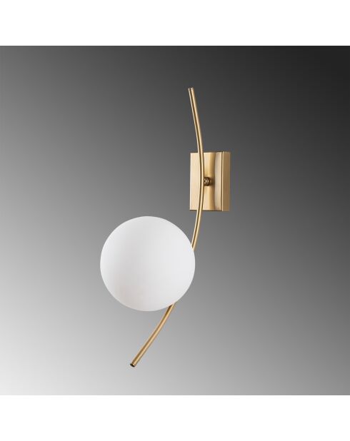 Lampada da parete dorata Hilal 3822 - 15x25x44cm