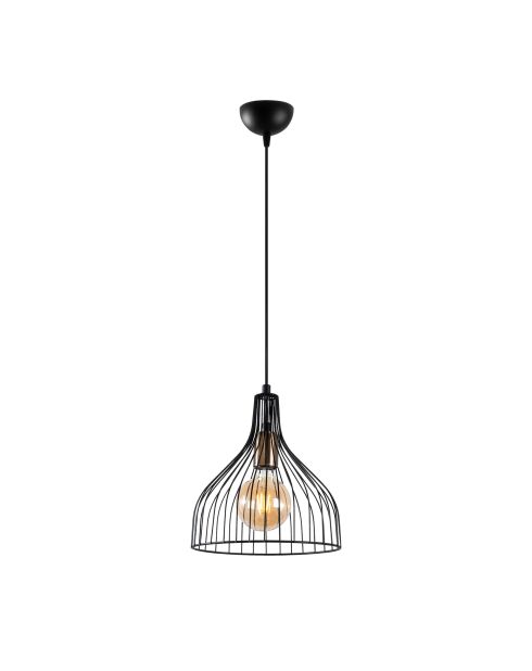 Lustre Cafu 11565 noir/antique - 25 x 25 x 33 cm