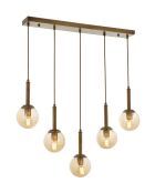 Lustre AV 1781 5EY antiquité - 90x80x13cm