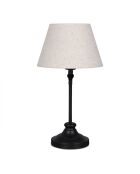 AYD 3233 cremefarbene Tischlampe - 22x14x48cm