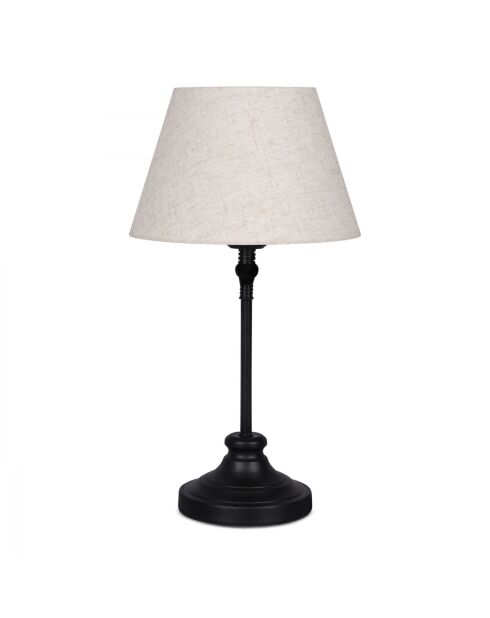 AYD 3233 creme tafellamp - 22x14x48cm