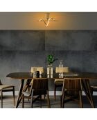 Lampadario Lıkma 13515 oro - 41x16x25cm