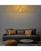 Lampadario Lıkma 13515 oro - 41x16x25cm