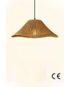 Lámpara Mirae beige - H.52cm