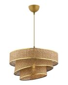 Kronleuchter Couper Hazeran beige/gold - H.72cm