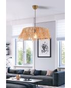 Mariska natuurlijke kroonluchter - H.60cm