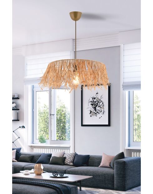 Mariska natuurlijke kroonluchter - H.60cm