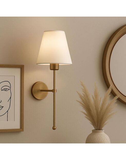 Applique murale 241968 crème/doré - H.50cm