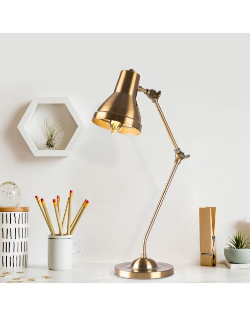 Lampada da tavolo Antique Mixed 11505 - 16 × 27 × 55 cm
