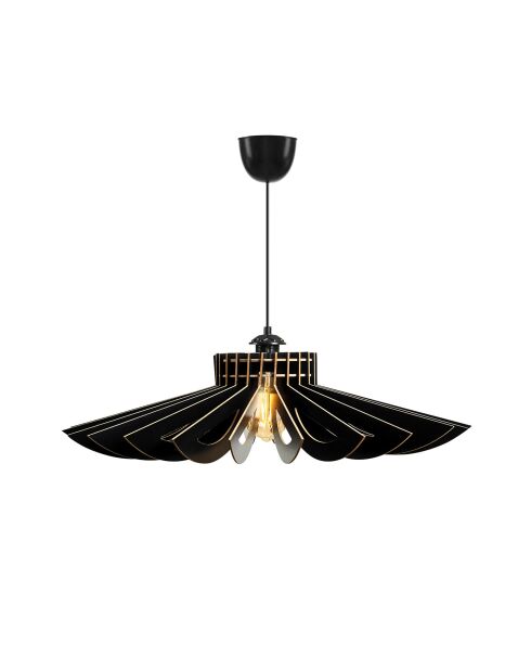 Kroonluchter 161 zwart - H.45cm