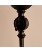 AYD 3482 beige/schwarze Stehleuchte - H.150cm