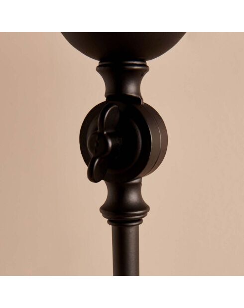 AYD 3482 beige/schwarze Stehleuchte - H.150cm