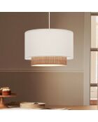 Lámpara 241324 crema - H.70cm