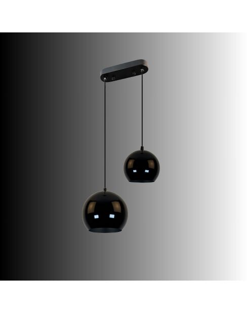 Lámpara negra Orbıt 15 20 16300 - H.105 cm
