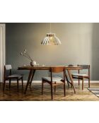 Lustre 166 T blanc - H.55cm