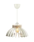 Lustre 166 T blanc - H.55cm