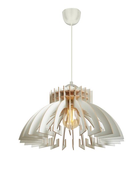 Lustre 166 T blanc - H.55cm