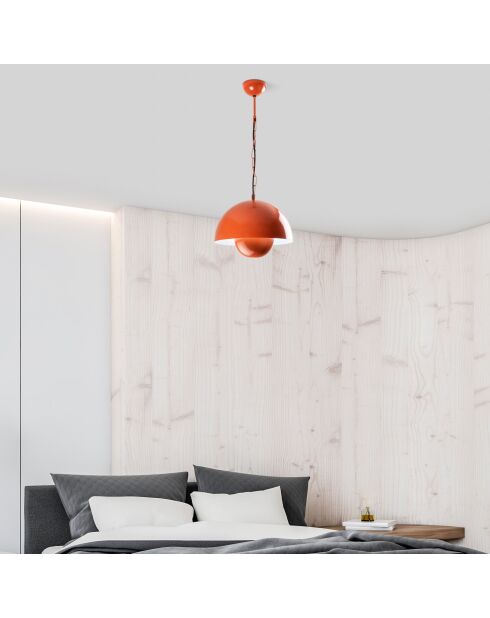 Kure 2676 oranje kroonluchter - H.70cm