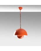 Kure 2676 oranje kroonluchter - H.70cm